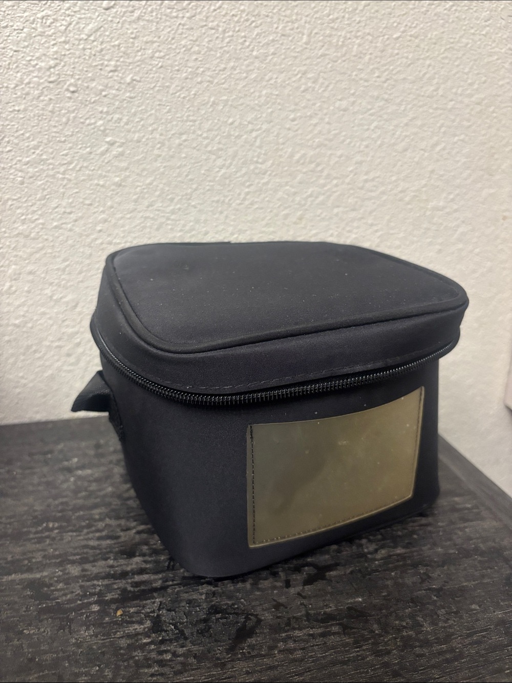 Medela Black and Cream Round Travel Storage Case